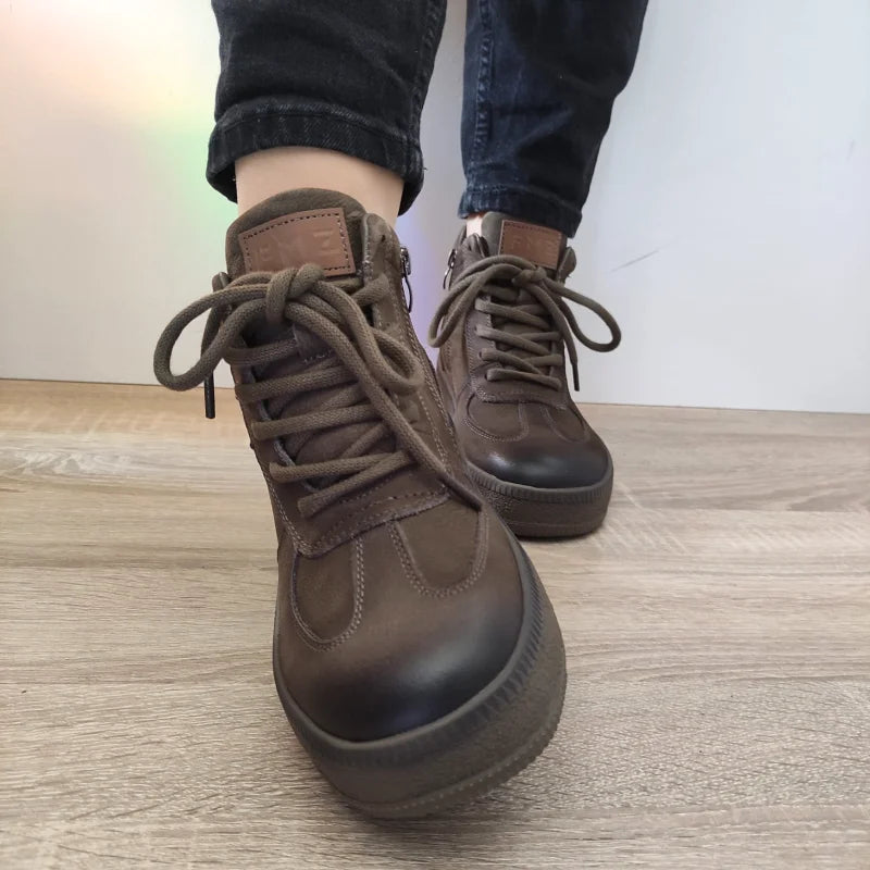 GHETE CASUAL DAMA FORMAZIONE 1072 KAKI - imagine 5