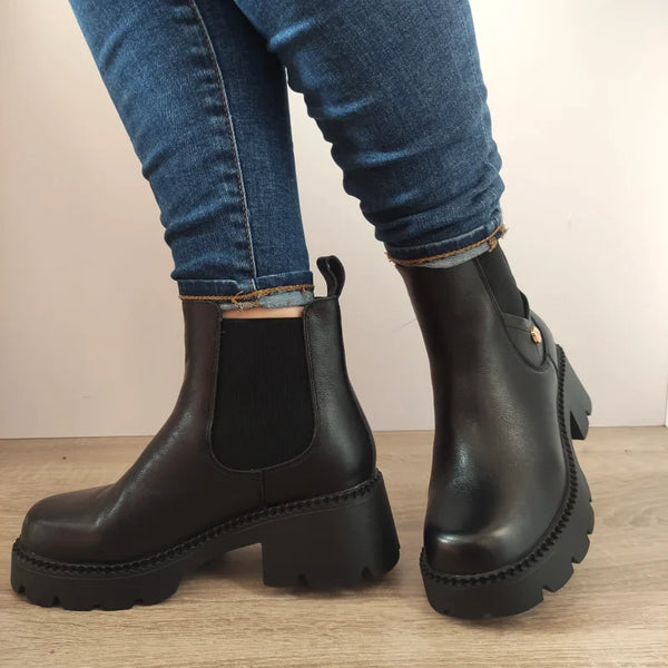 GHETE CASUAL DAMA FORMAZIONE 17979 NEGRE - imagine 3