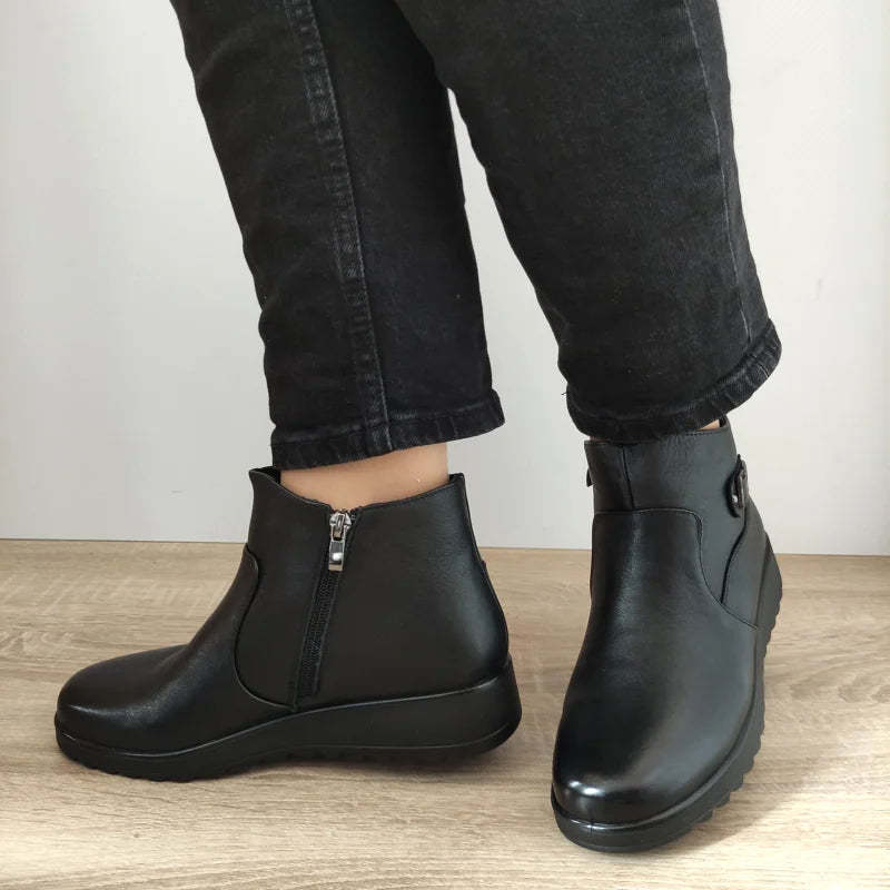 GHETE CASUAL DAMA FORMAZIONE 3730 NEGRE - imagine 5