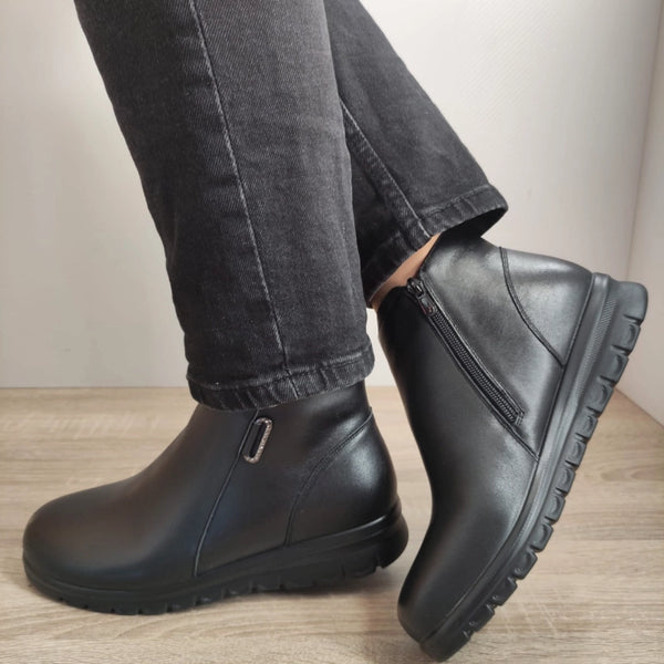 GHETE CASUAL DAMA FORMAZIONE 3910816 NEGRE - imagine 2
