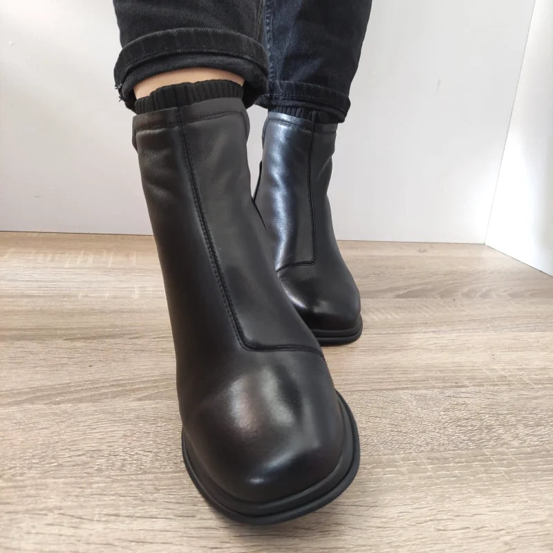 GHETE CASUAL DAMA FORMAZIONE 5A868 NEGRE - imagine 5