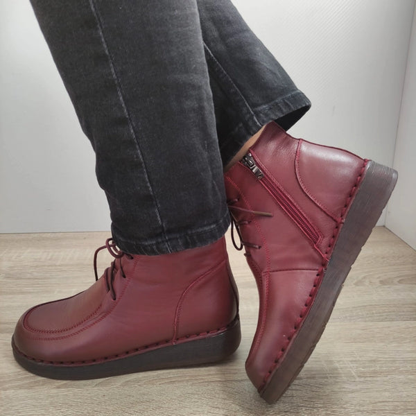GHETE CASUAL DAMA FORMAZIONE 8750 BORDO (WINE) - imagine 3