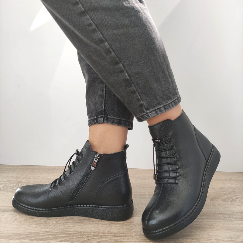 GHETE CASUAL DAMA FORMAZIONE 955702 NEGRE - imagine 3