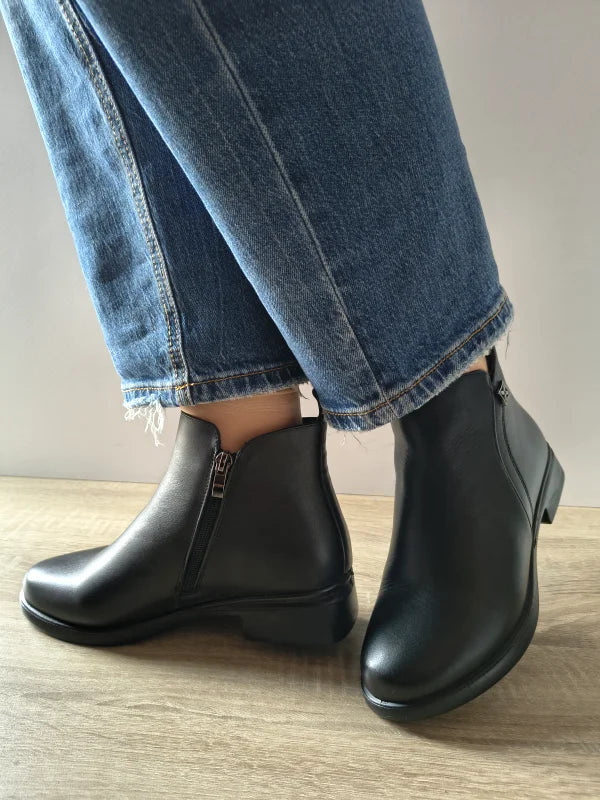 GHETE CASUAL DAMA FORMAZIONE 9630 NEGRE - imagine 2