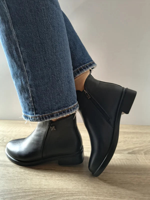 GHETE CASUAL DAMA FORMAZIONE 9630 NEGRE - imagine 3