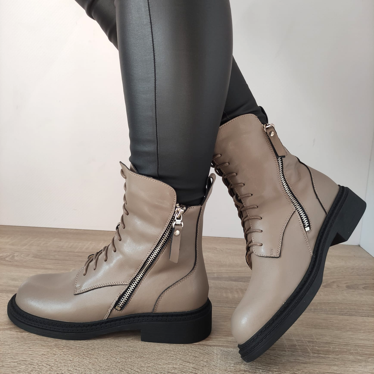 GHETE CASUAL DAMA FORMAZIONE D5051E GREJ - imagine 2