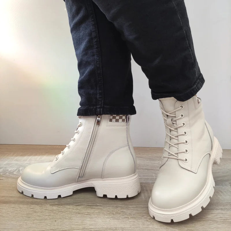 GHETE CASUAL DAMA FORMAZIONE L9137 CREM - imagine 3
