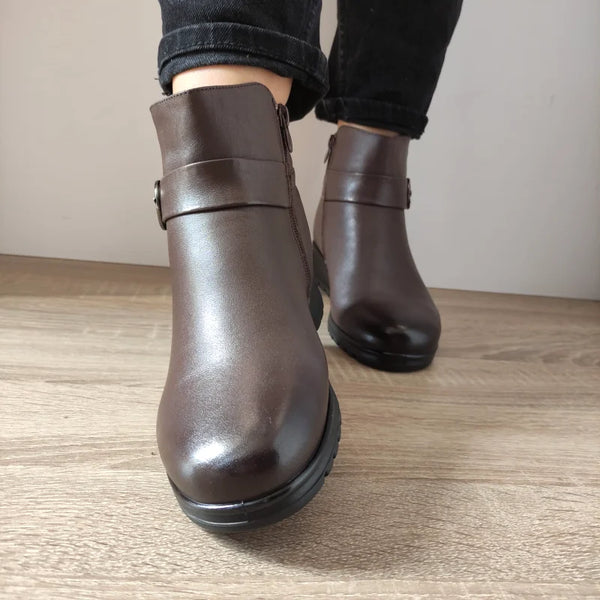 GHETE CASUAL DAMA FORMAZIONE M002 MARO - imagine 3