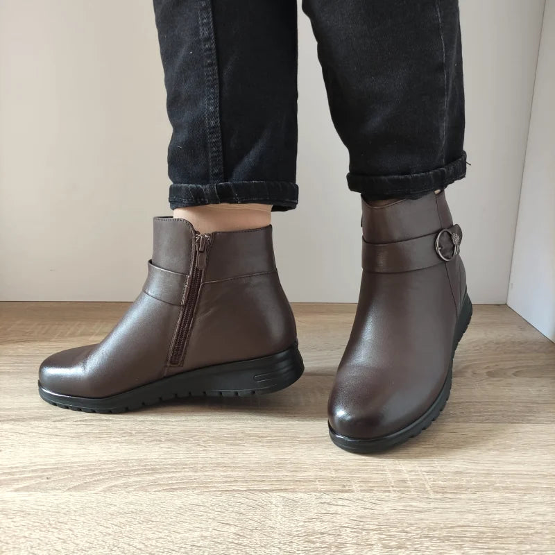 GHETE CASUAL DAMA FORMAZIONE M002 MARO - imagine 5