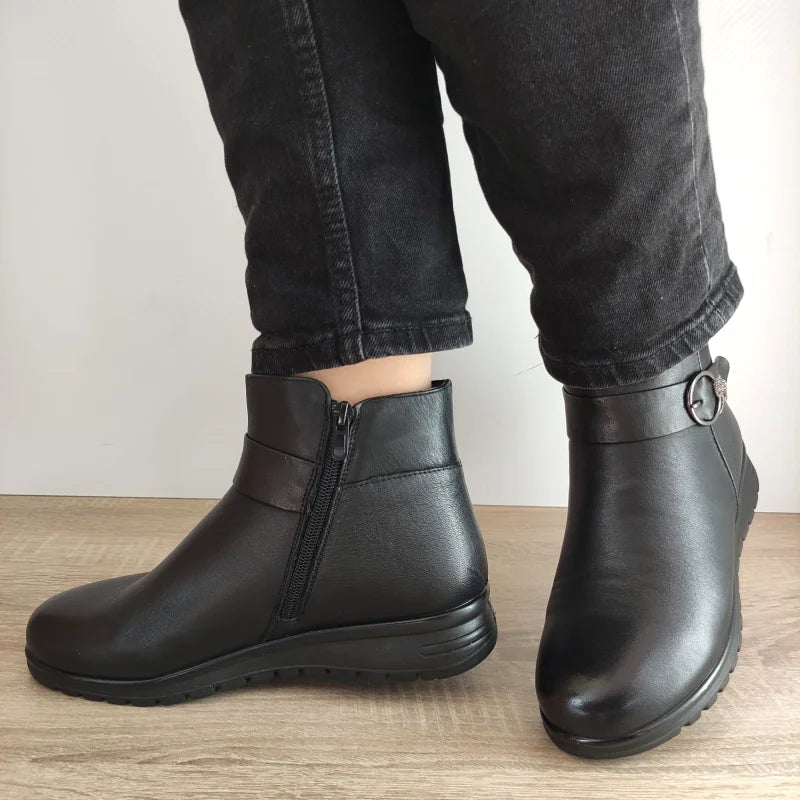 GHETE CASUAL DAMA FORMAZIONE M002 NEGRE - imagine 5