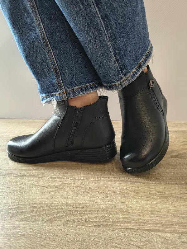 GHETE CASUAL DAMA FORMAZIONE M663 NEGRE - imagine 5