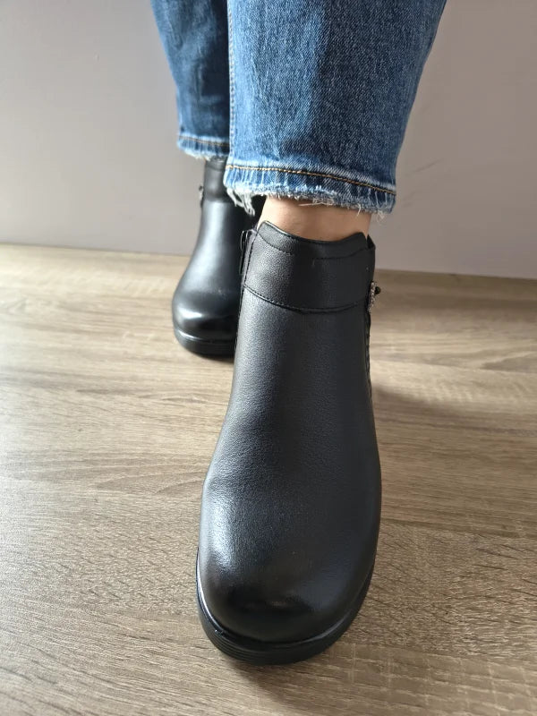 GHETE CASUAL DAMA FORMAZIONE M663 NEGRE - imagine 3