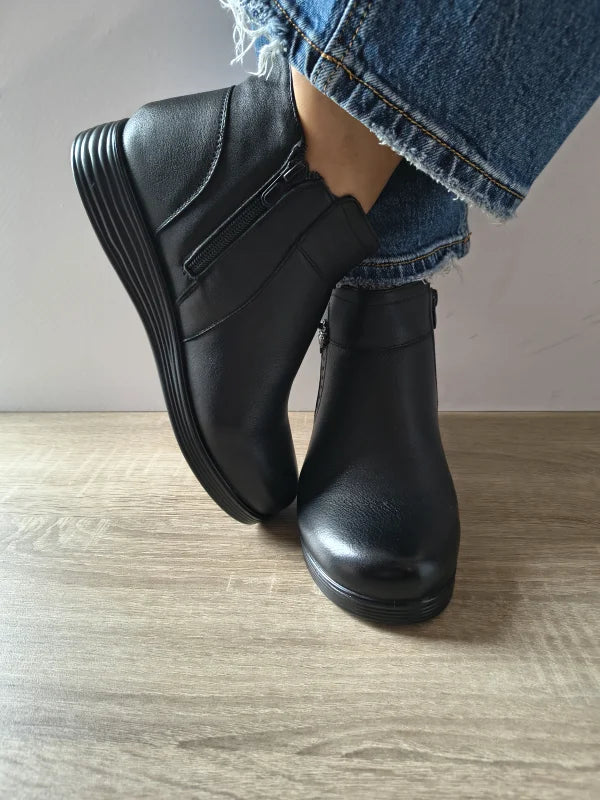 GHETE CASUAL DAMA FORMAZIONE M663 NEGRE - imagine 4