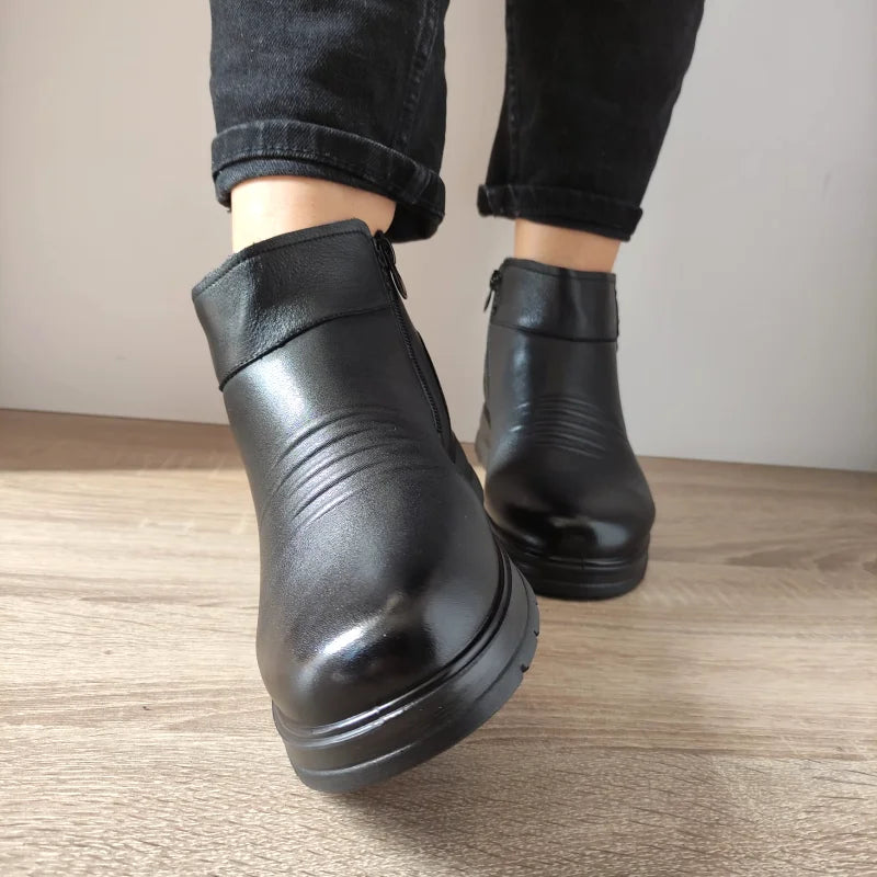 GHETE CASUAL DAMA FORMAZIONE M705 NEGRE - imagine 3