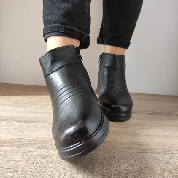 GHETE CASUAL DAMA FORMAZIONE M705 NEGRE - imagine 3