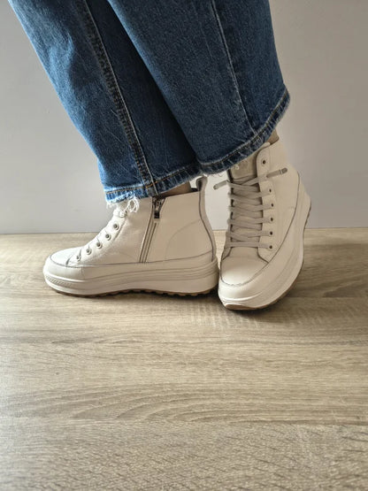 GHETE CASUAL DAMA FRANCO GERARDO 1281 BEJ