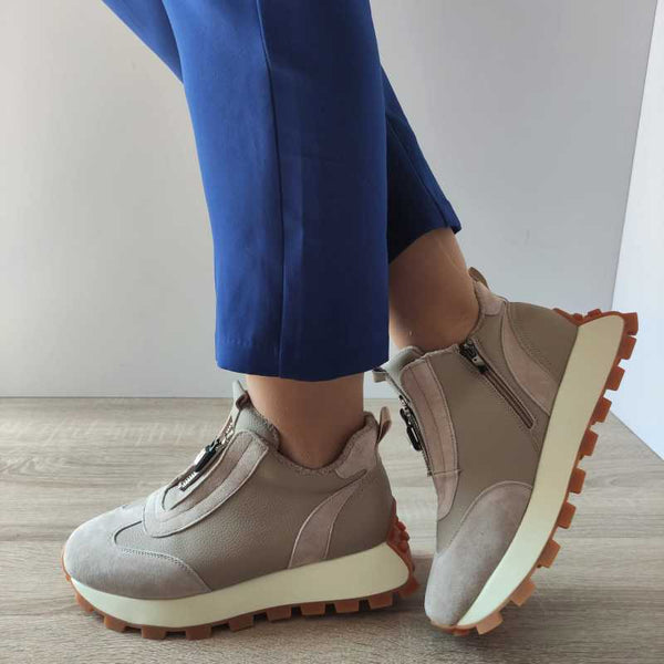 GHETE CASUAL DAMA FRANCO GERARDO 3207 APRICOT - imagine 4