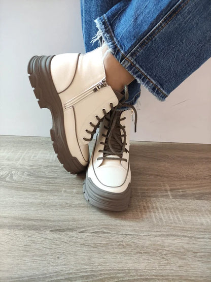 GHETE CASUAL DAMA FRANCO GERARDO 6575-8 CREM