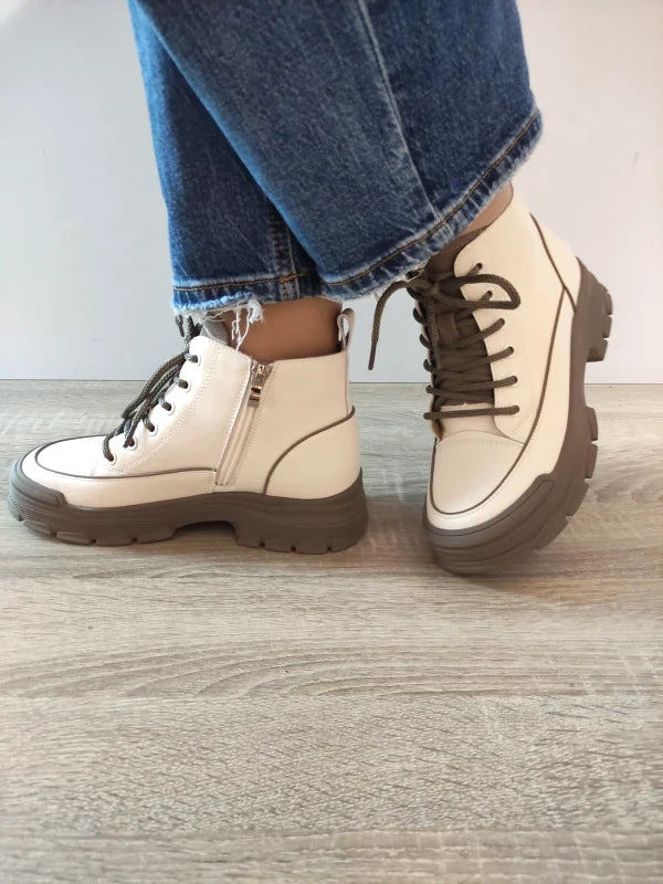 GHETE CASUAL DAMA FRANCO GERARDO 6575-8 CREM