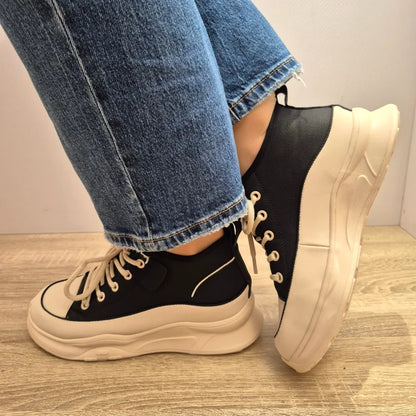 GHETE CASUAL DAMA FRANCO GERARDO 70197-2 NEGRE