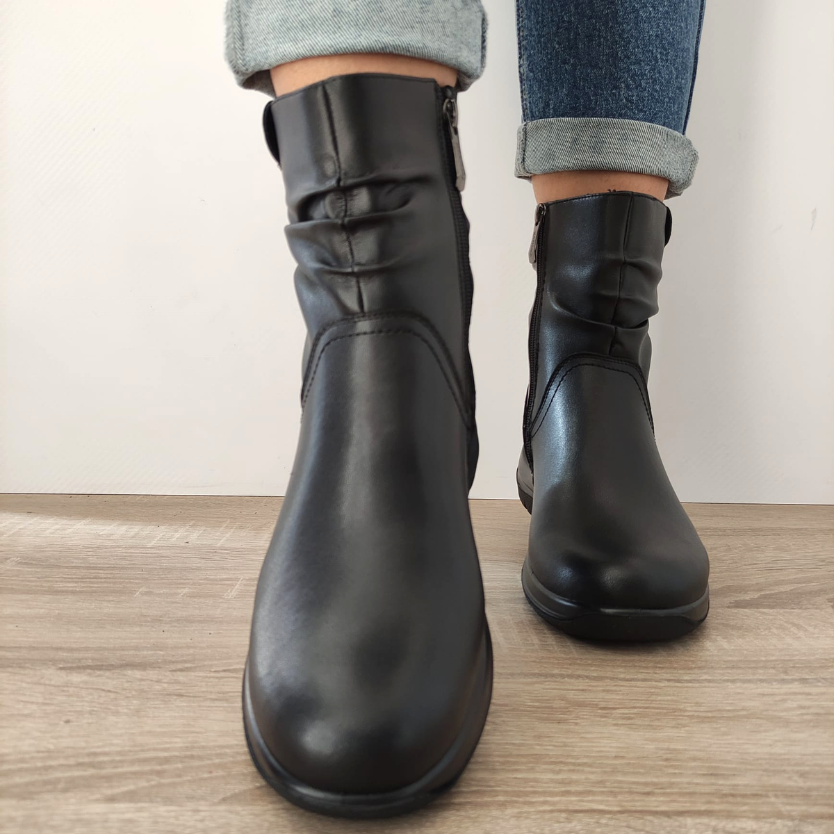 GHETE CASUAL DAMA KARISMA 30019 01-N - imagine 5