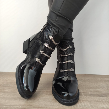 GHETE CASUAL DAMA KARISMA 30051 01-I NEGRE