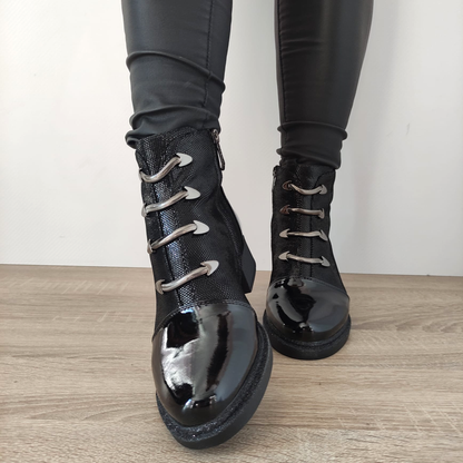 GHETE CASUAL DAMA KARISMA 30051 01-I NEGRE