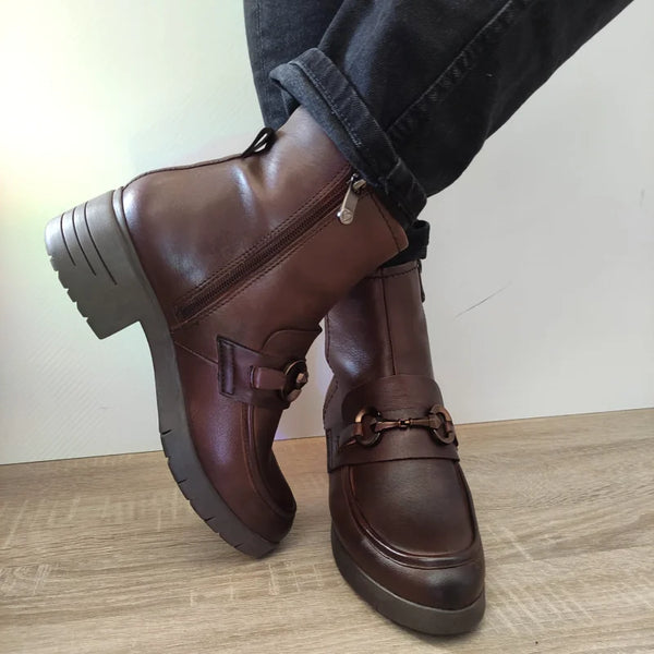GHETE CASUAL DAMA MARCO TOZZI 25009-43 MARO - imagine 5