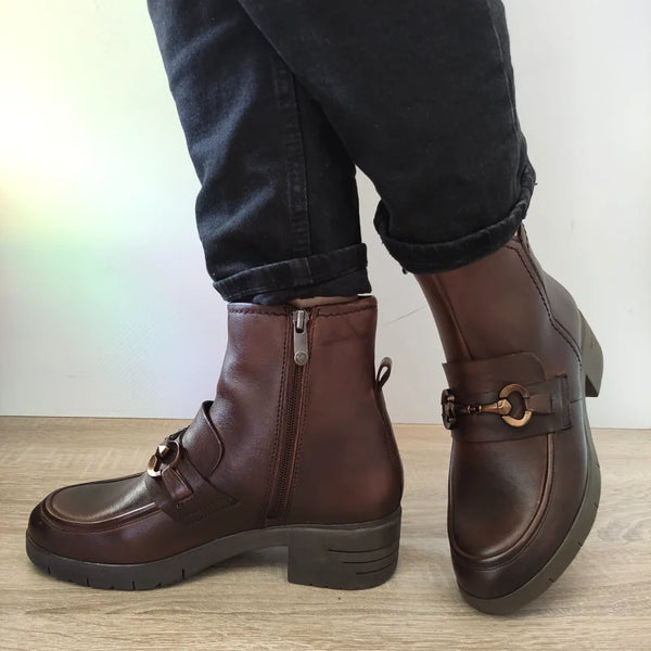 GHETE CASUAL DAMA MARCO TOZZI 25009-43 MARO - imagine 2