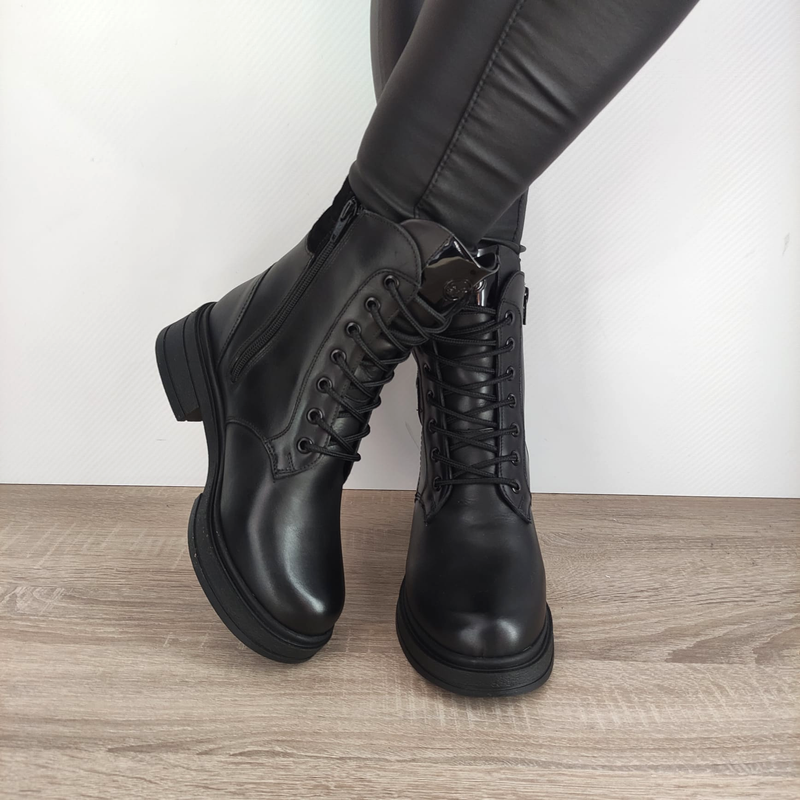 GHETE CASUAL DAMA NICOLIS 157809 NEGRE - imagine 4