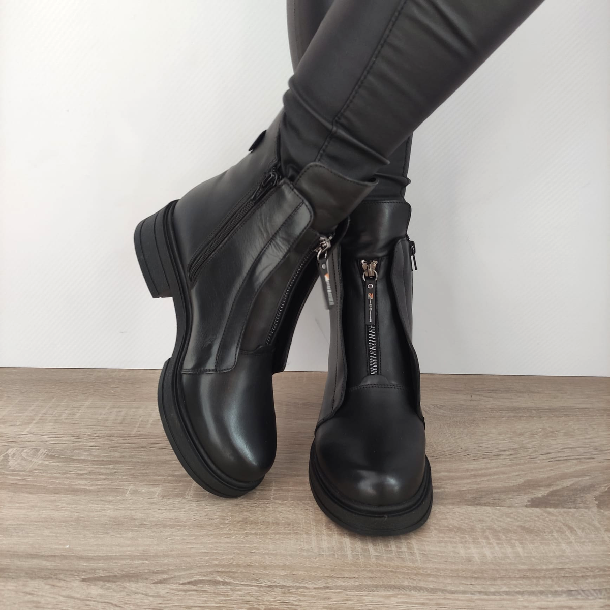 GHETE CASUAL DAMA NICOLIS 30809 NEGRE - imagine 4