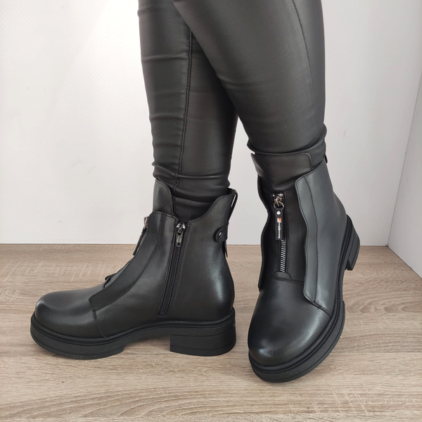 GHETE CASUAL DAMA NICOLIS 30809 NEGRE - imagine 3