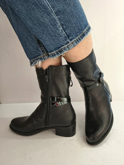 GHETE CASUAL DAMA NICOLIS 32494 NEGRE