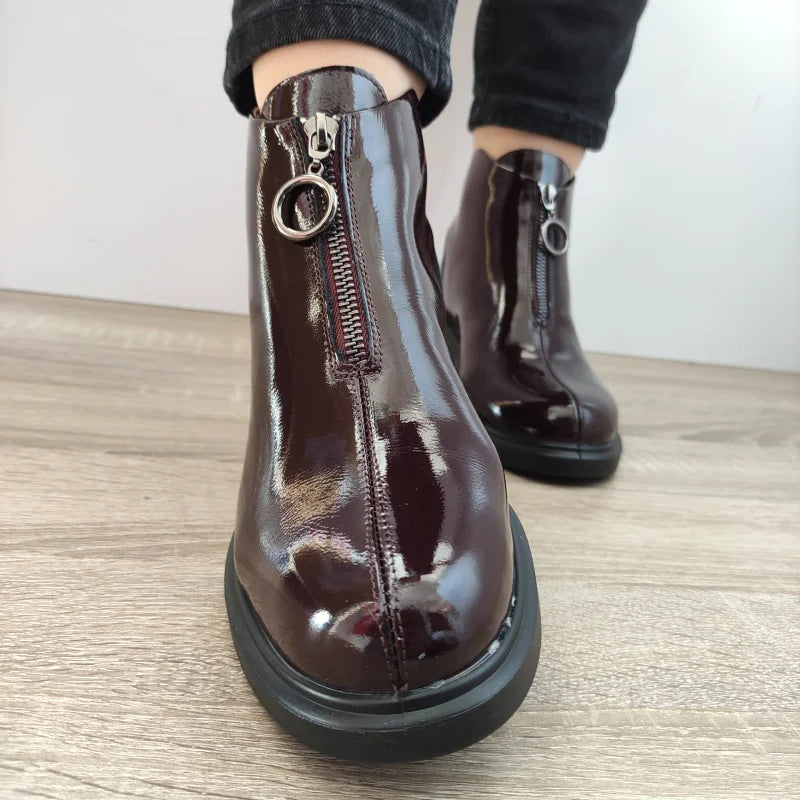 GHETE CASUAL DAMA PASS 450004 23-L BORDO LAC - imagine 3