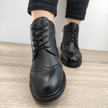 GHETE CASUAL DAMA PASS 550022A 01-N NEGRE