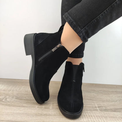 GHETE CASUAL DAMA PASS 550023A 01-I NEGRE VELUR