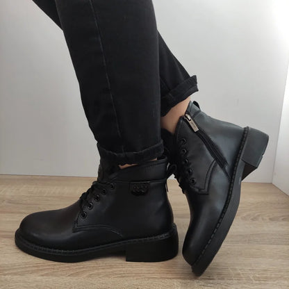 GHETE CASUAL DAMA PASS 550026A 01-N NEGRE