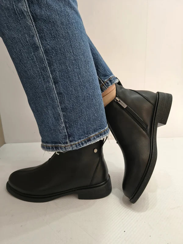 GHETE CASUAL DAMA PASS 570009D 01-N NEGRE - imagine 2