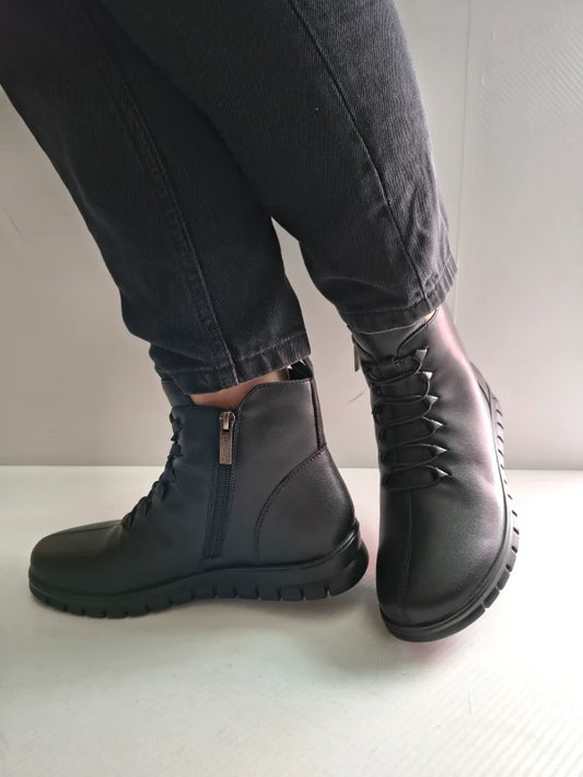 GHETE CASUAL DAMA PASS 570011D 01-N NEGRE