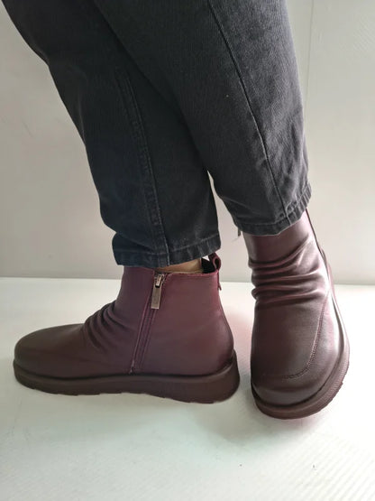 GHETE CASUAL DAMA PASS 570016C 23-N BORDO