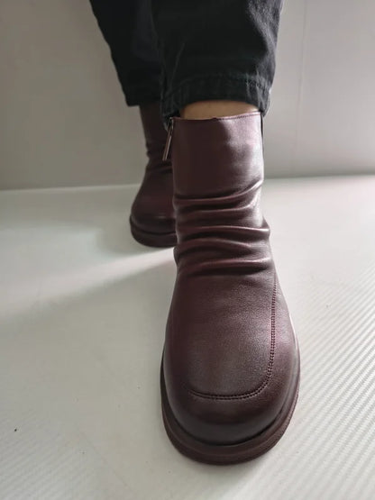 GHETE CASUAL DAMA PASS 570016C 23-N BORDO