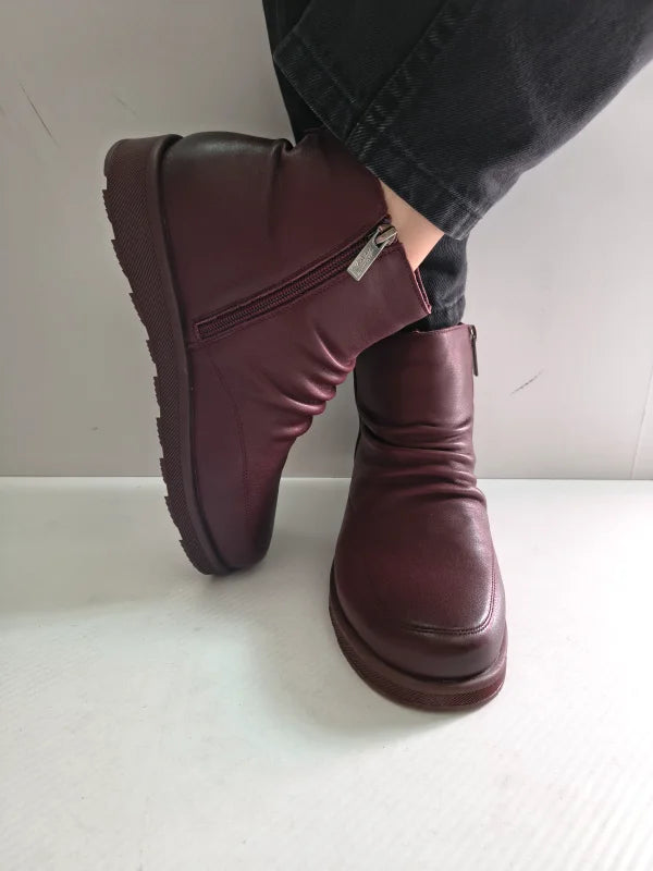 GHETE CASUAL DAMA PASS 570016C 23-N BORDO - imagine 5