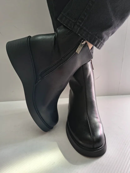 GHETE CASUAL DAMA PASS 70007 01-N NEGRE