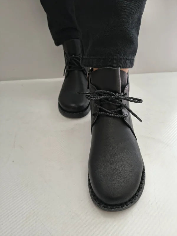 GHETE CASUAL DAMA PASS 870026A 01-N NEGRE - imagine 3