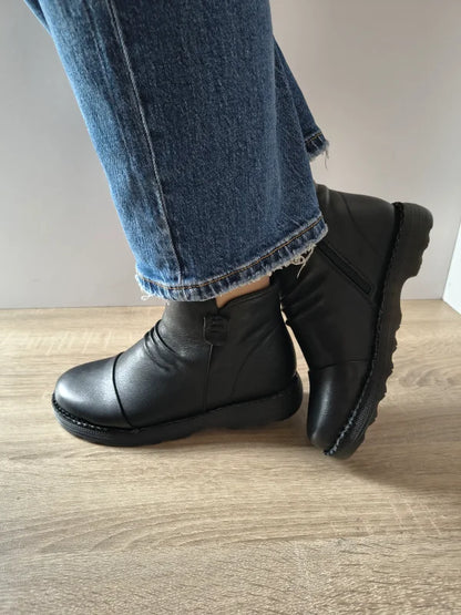 GHETE CASUAL DAMA PASS 870027A 01-N NEGRE