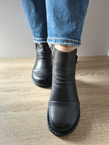 GHETE CASUAL DAMA PASS 870027A 01-N NEGRE