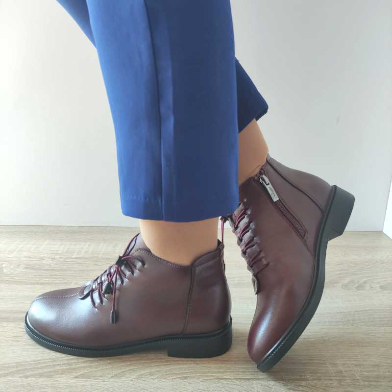 GHETE CASUAL DAMA PASS 930001B BORDO - imagine 4