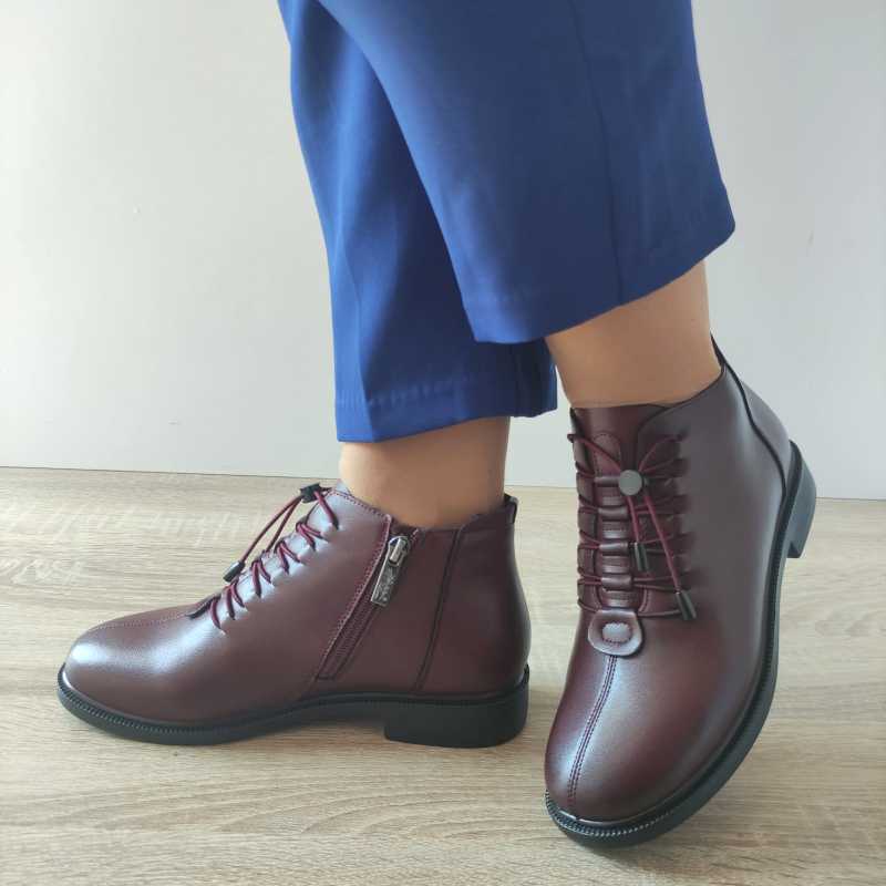 GHETE CASUAL DAMA PASS 930001B BORDO - imagine 2