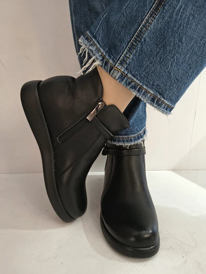 GHETE CASUAL DAMA PASS 970003A 01-N NEGRE