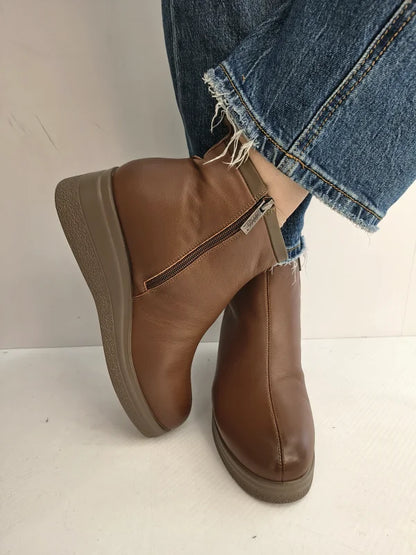 GHETE CASUAL DAMA PASS 970010C 02-N MARO